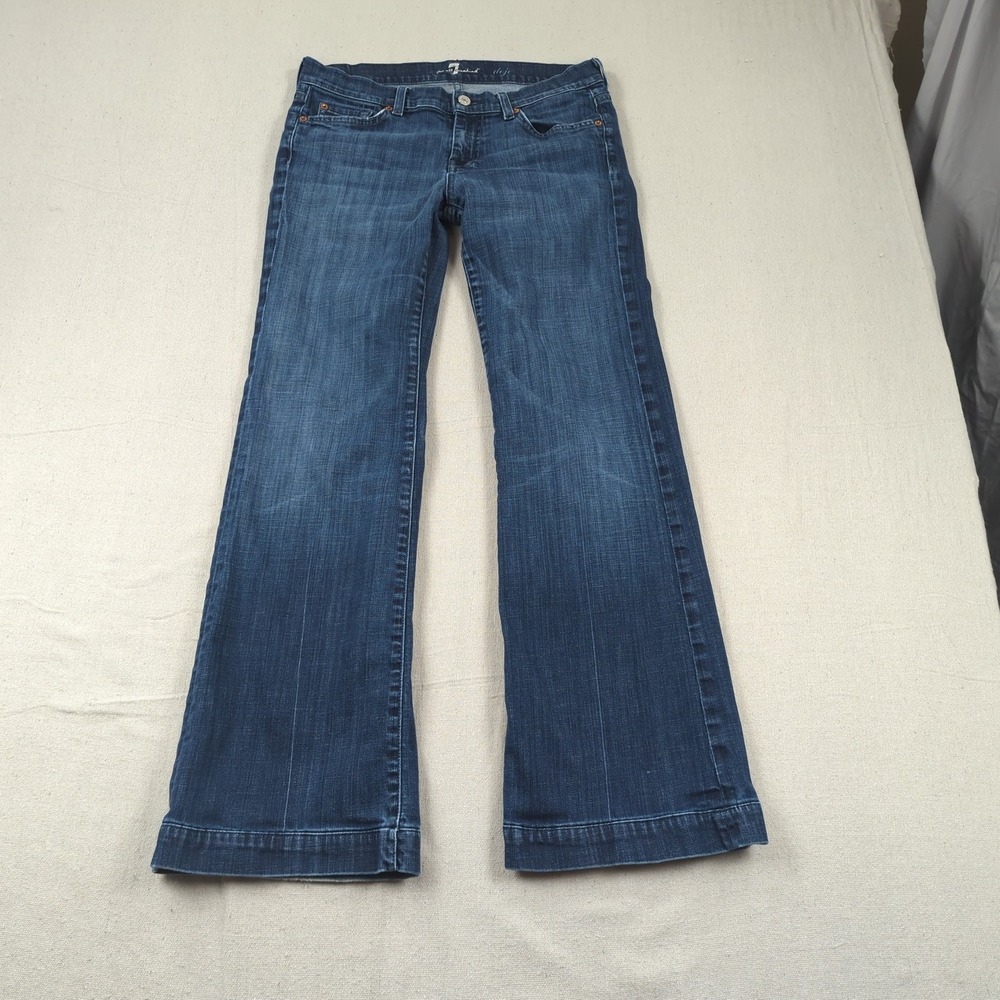 Women's Dark Blue Bootcut Jeans